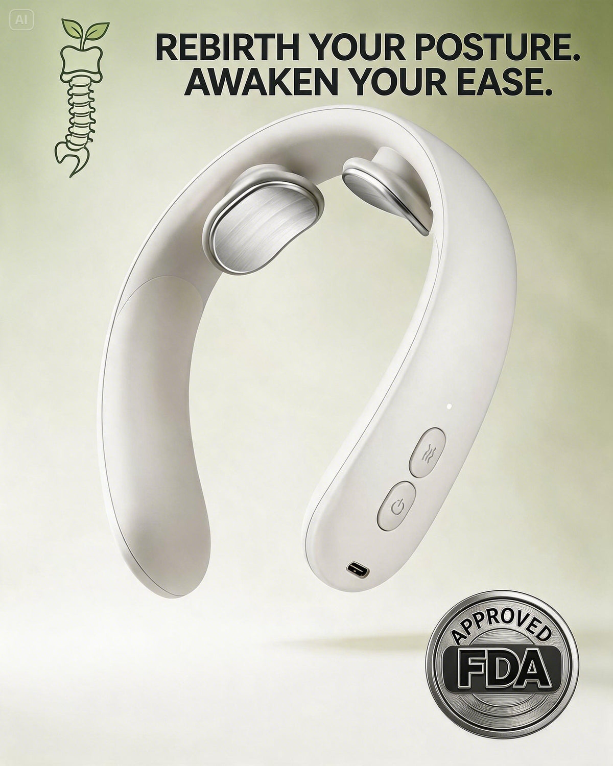 InstaRelief™ Cervical Neck Massager