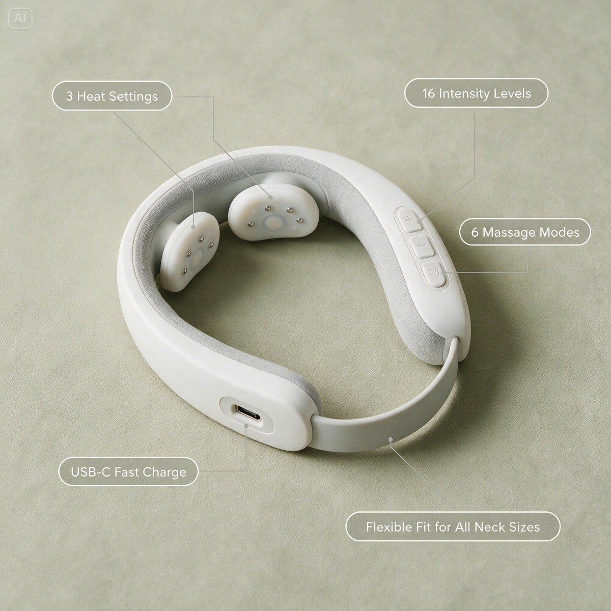 InstaRelief™ Cervical Neck Massager